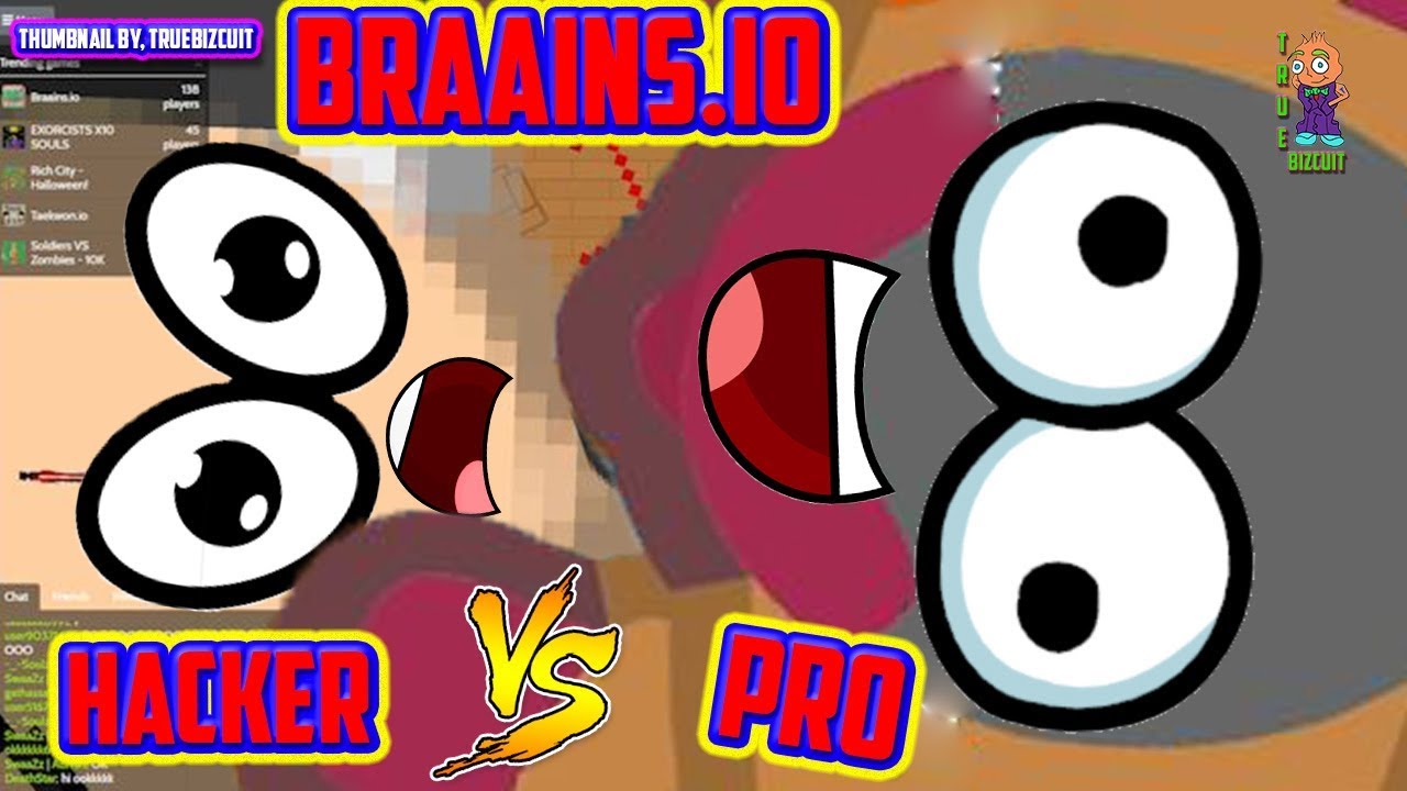 BRAAINS.IO [HACKERS VS PRO] GAINING MASS FAST +300,000K SCORE (braainsio update) | NEW IO GAME 2019