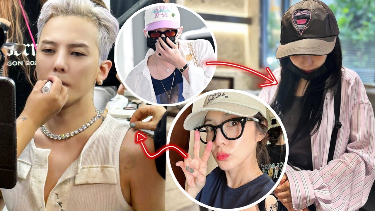 Dara's hand at G-dragon's shoulder; DARAGON debunked, matching outfits NOT true!