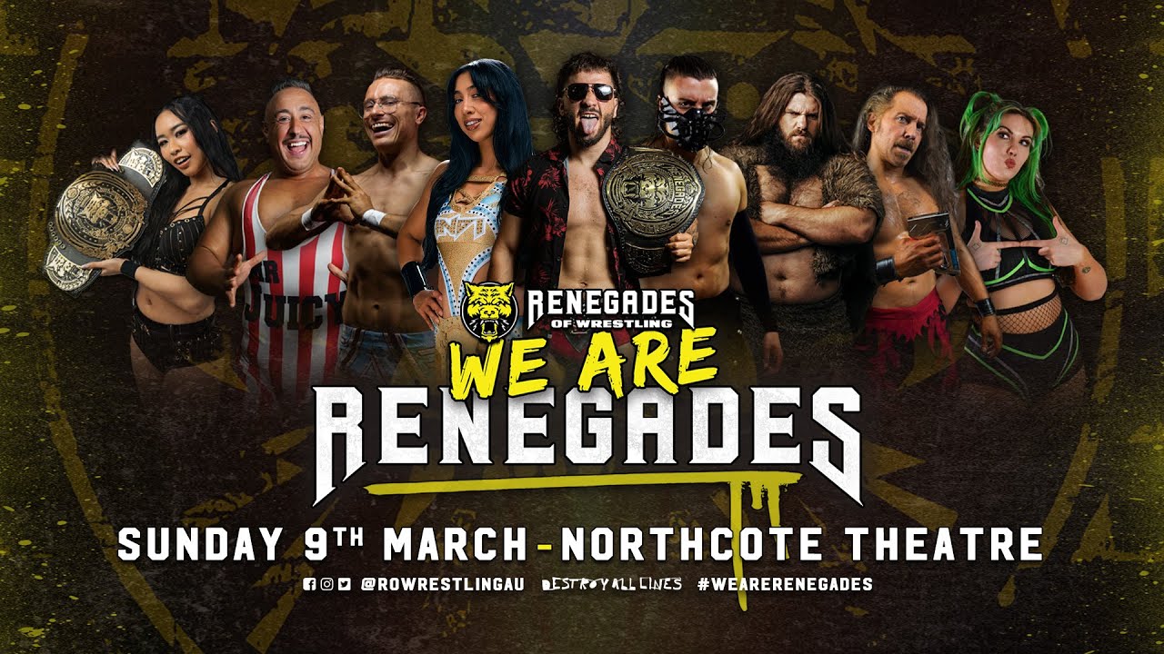 Renegades of Wrestling - We Are Renegades 2025 || FULL EVENT ||