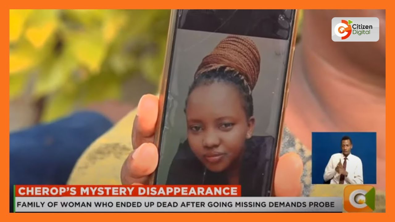 Family of Mercy Cherop, a woman who ended up dead after going missing demands probe