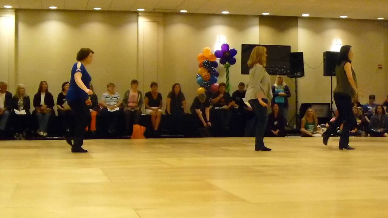 Cowboy Rhythm Line Dance by Jo Thompson Demo @WCLDM 2016