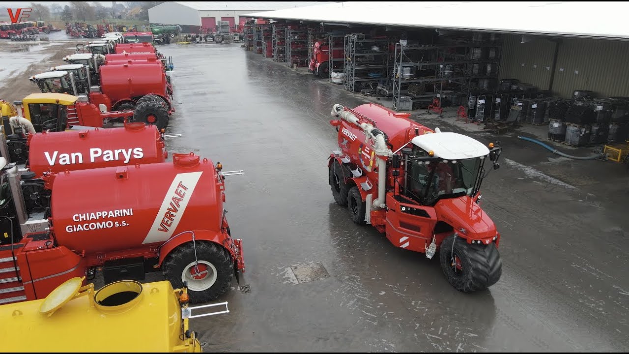 Delivering a Vervaet Hydro Trike 5x5 to Biagi Romeo S.S in Italy!