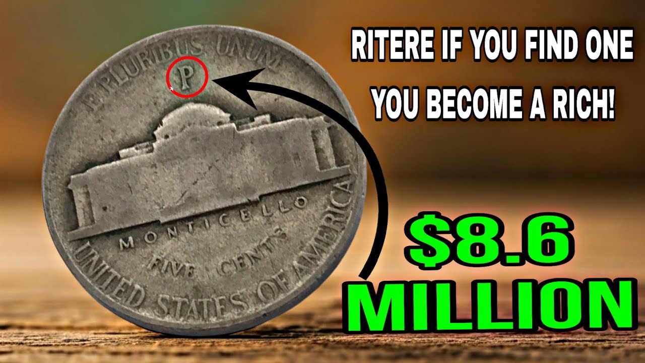 Top 4 Ultra Rare Monticello Jefferson nickel Are Worth $8.6 MILLION! Do NOT spend THIS