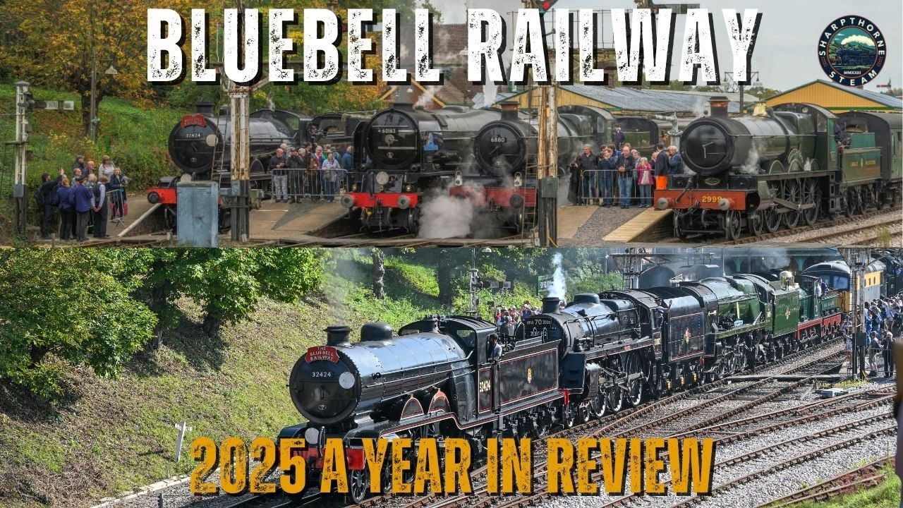 Основные моменты программы Bluebell Railway 2025 | Локомотивы, торжества и мероприятия