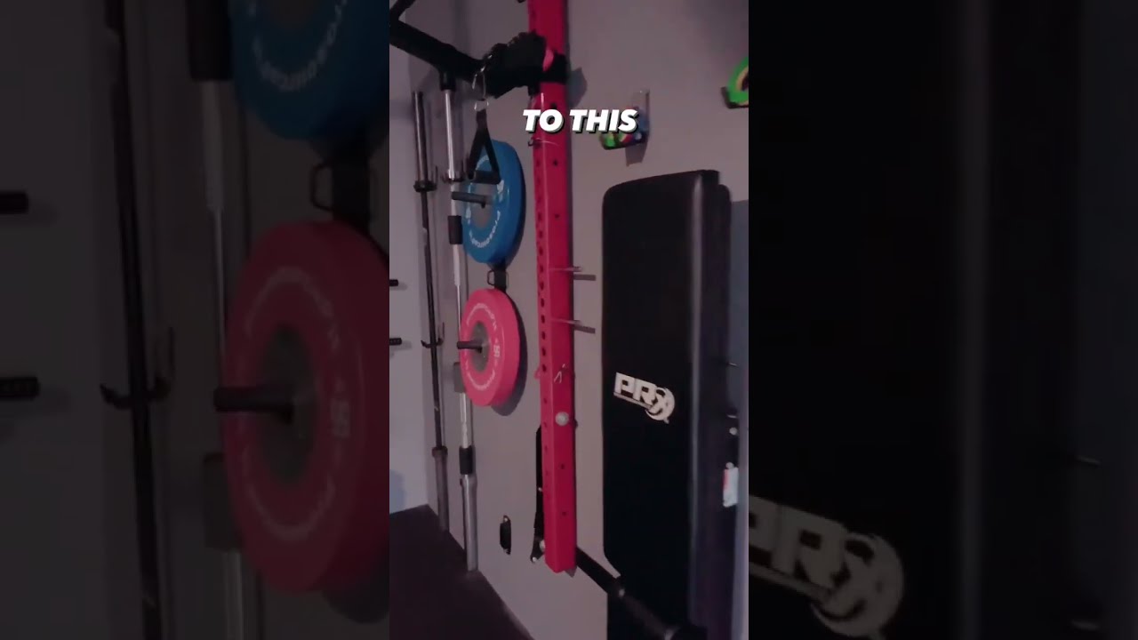 Home Gym Organization (Garage Gym Wall Storage)