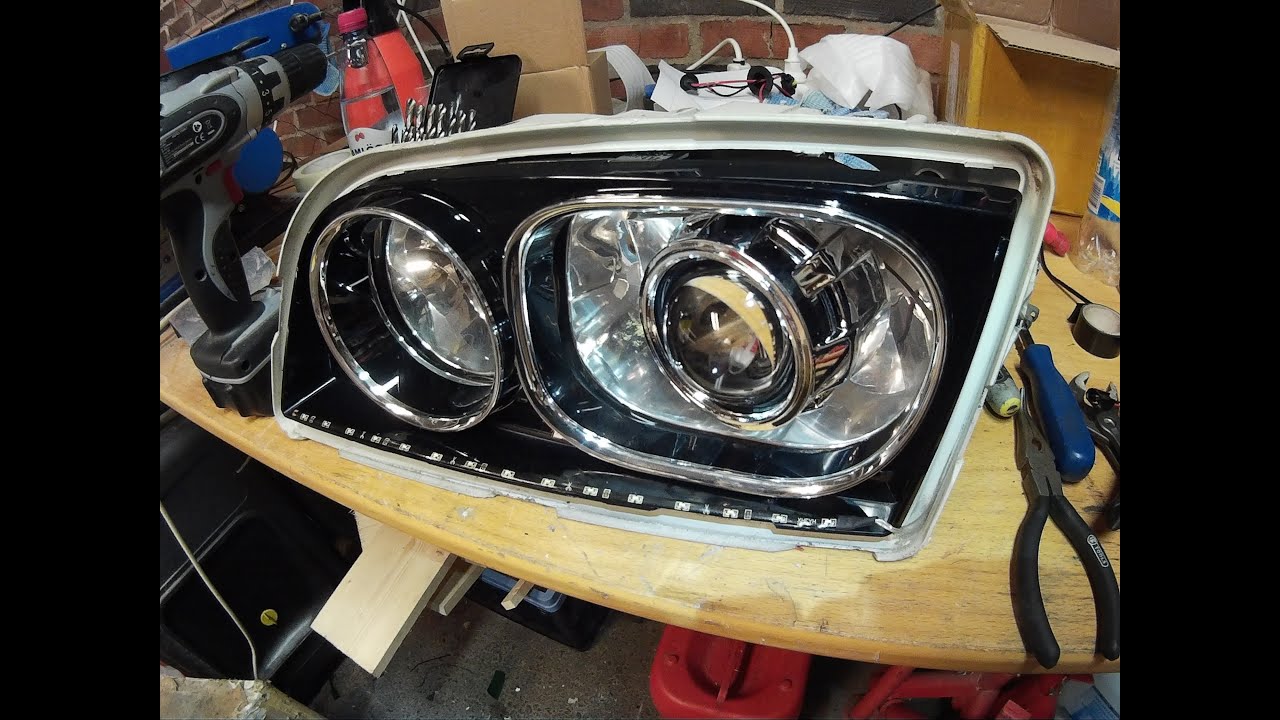 Meka med Diio 5# BI-Xenon lins installation