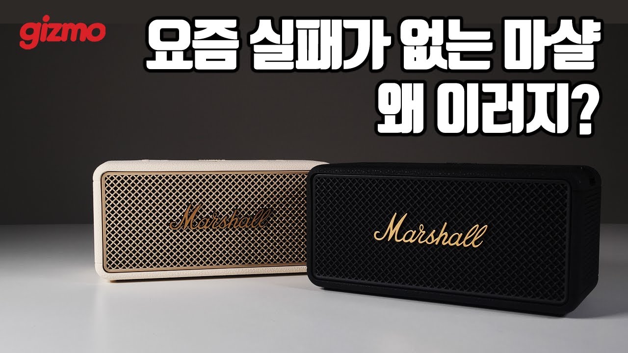 이 크기에서 저역이 45Hz까지? 요즘 감다살 한 마샬 미들톤2