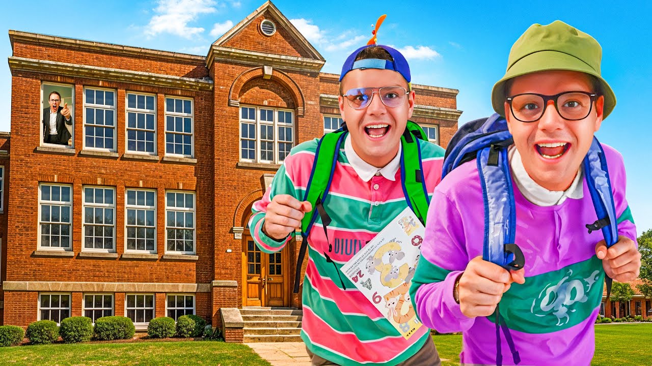 Buller & Mikkel pjækker fra skolen