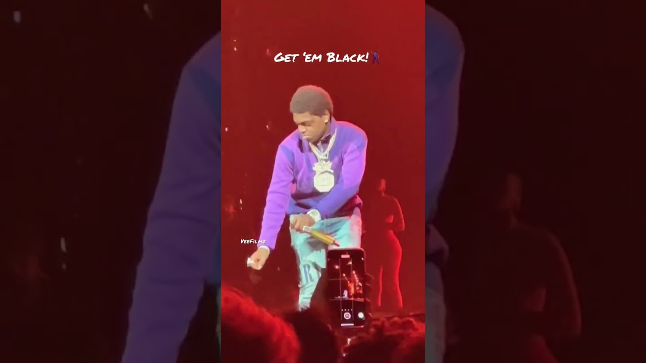 Kodak Black doing his dance @ One Big Party Tour 1/27/23 #shorts