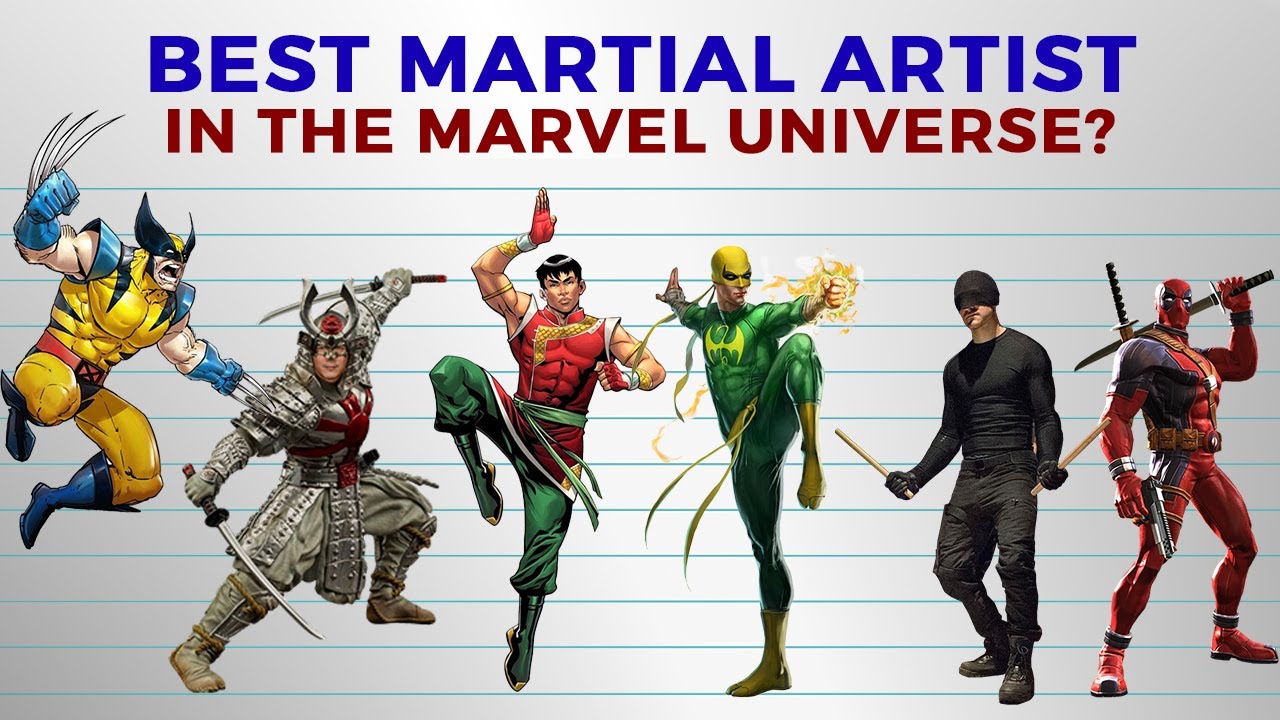 Сильнейшие мастера боевых искусств во вселенной Marvel