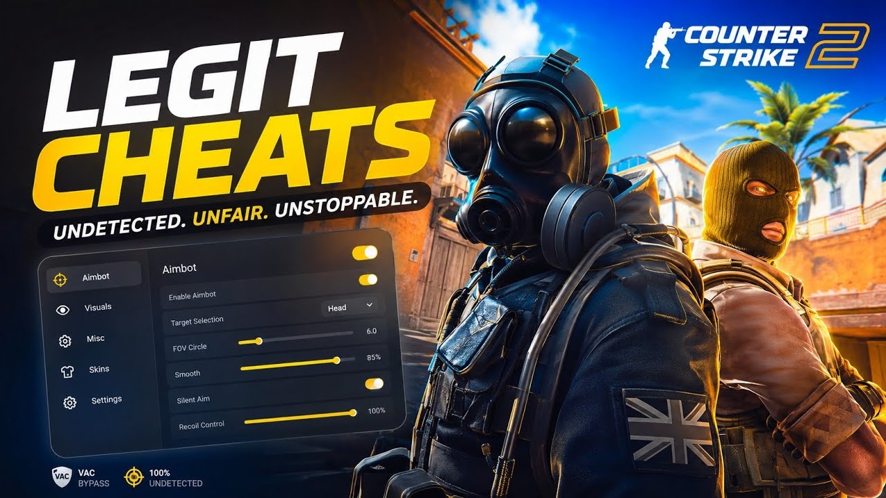 Чит для CS2 2026 &mdash; Aimbot + ESP + Wallhack &mdash; Необнаружимый хак для CS2 на ПК