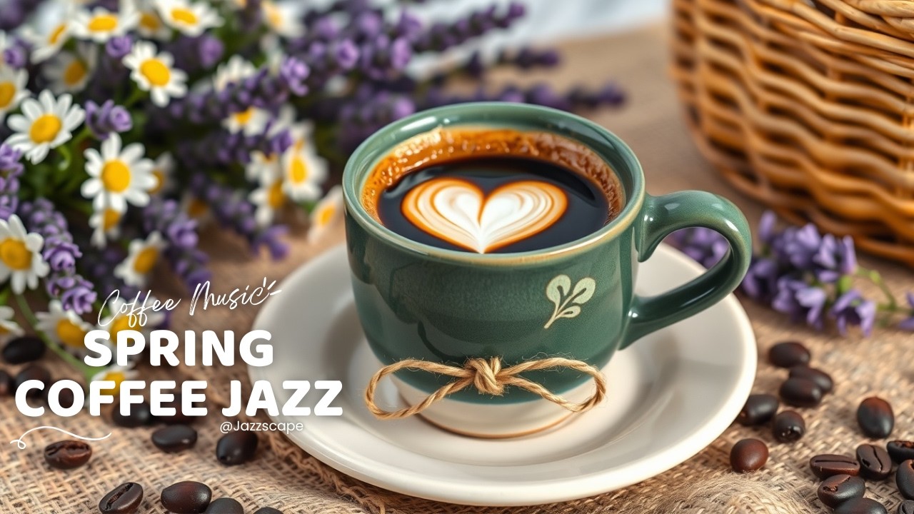 March Morning Coffee Jazz 🌷☕ Peaceful Coffee Shop Vibes with Soft Bossa Nova Instrumental