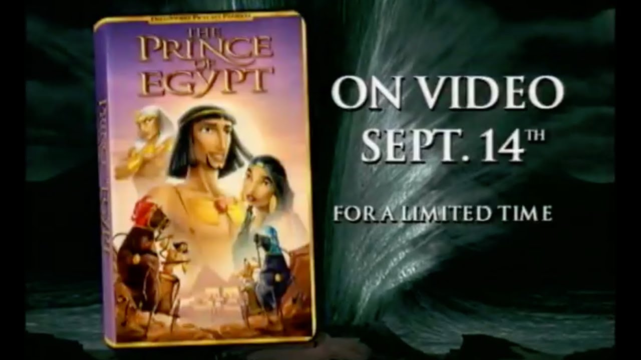 The Prince of Egypt (Trailers, TV Spots & VHS Opening)
