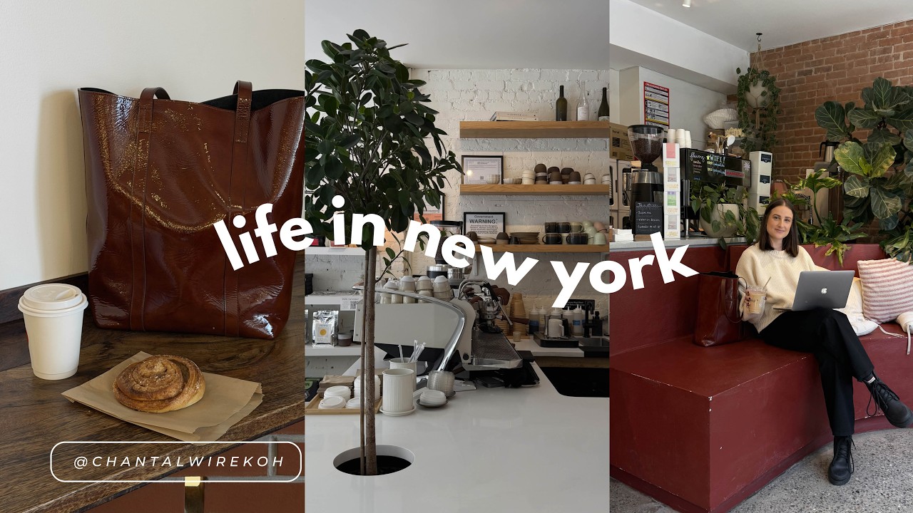 nyc vlog | hidden gems in brooklyn, home cafe update & blizzard in nyc
