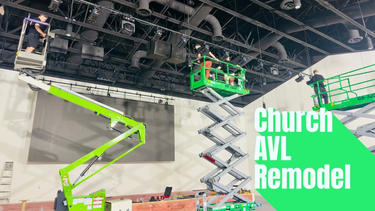 From Gymnasium to Worship Center (Church Remodel Tips)