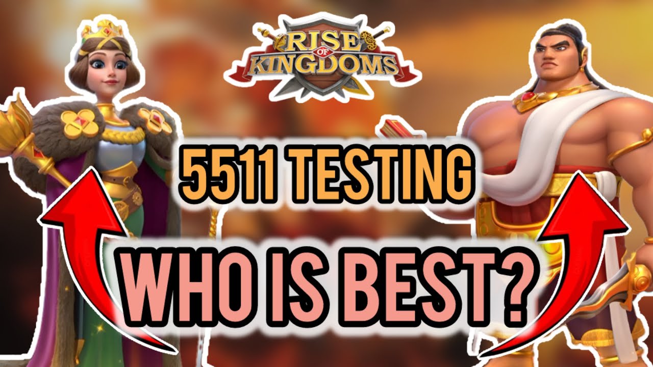 WHO IS BEST AT 5511? Which engineering commander is best for low investment or a farm ROK