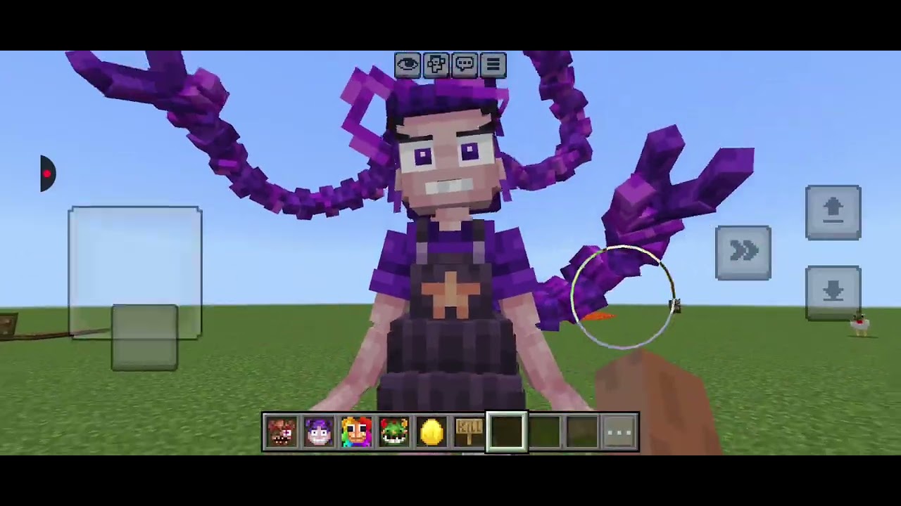 Testei o mod do Mebesm pop play time no Minecraft (desculpem pelo áudio estourado)