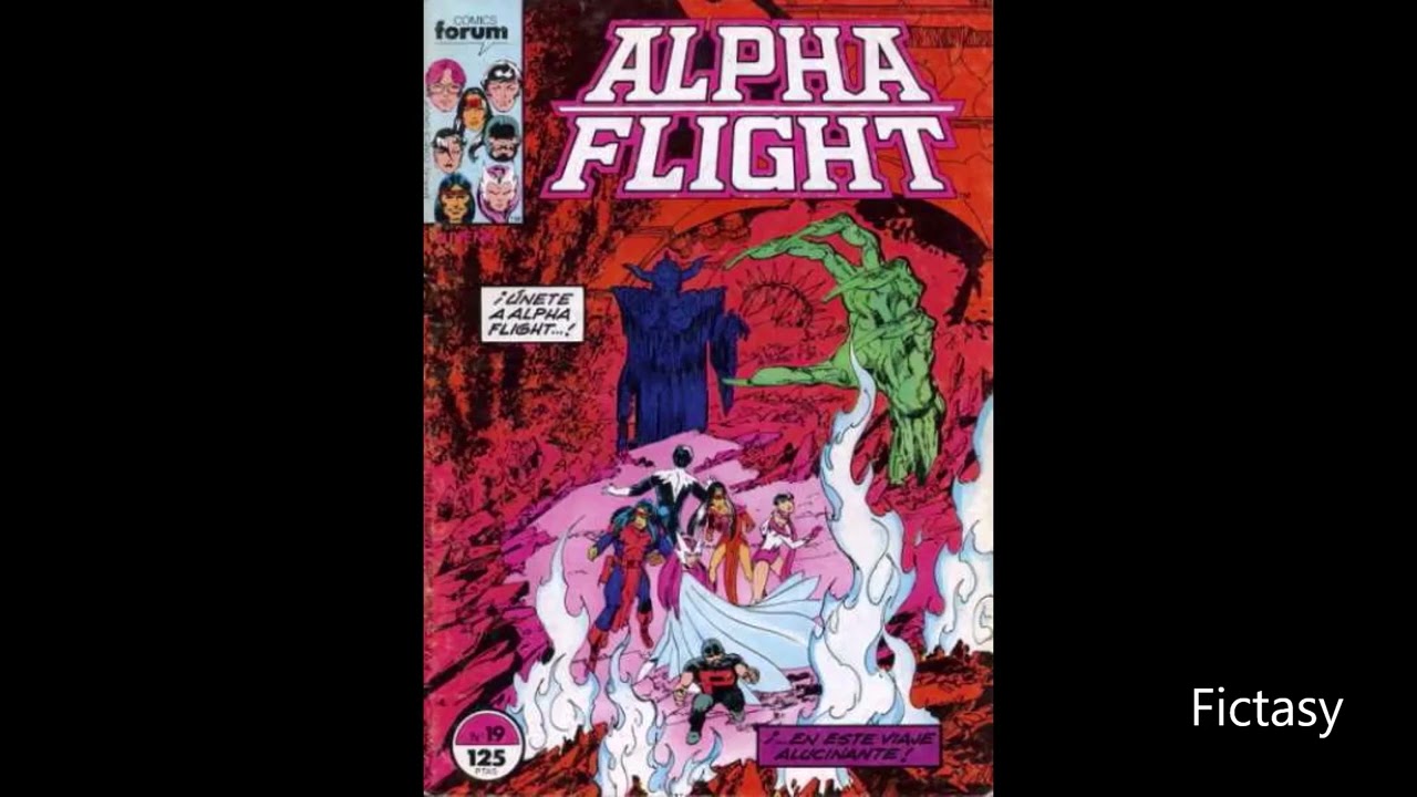 Marvel Alpha Flight Comics Forum Covers 1-38