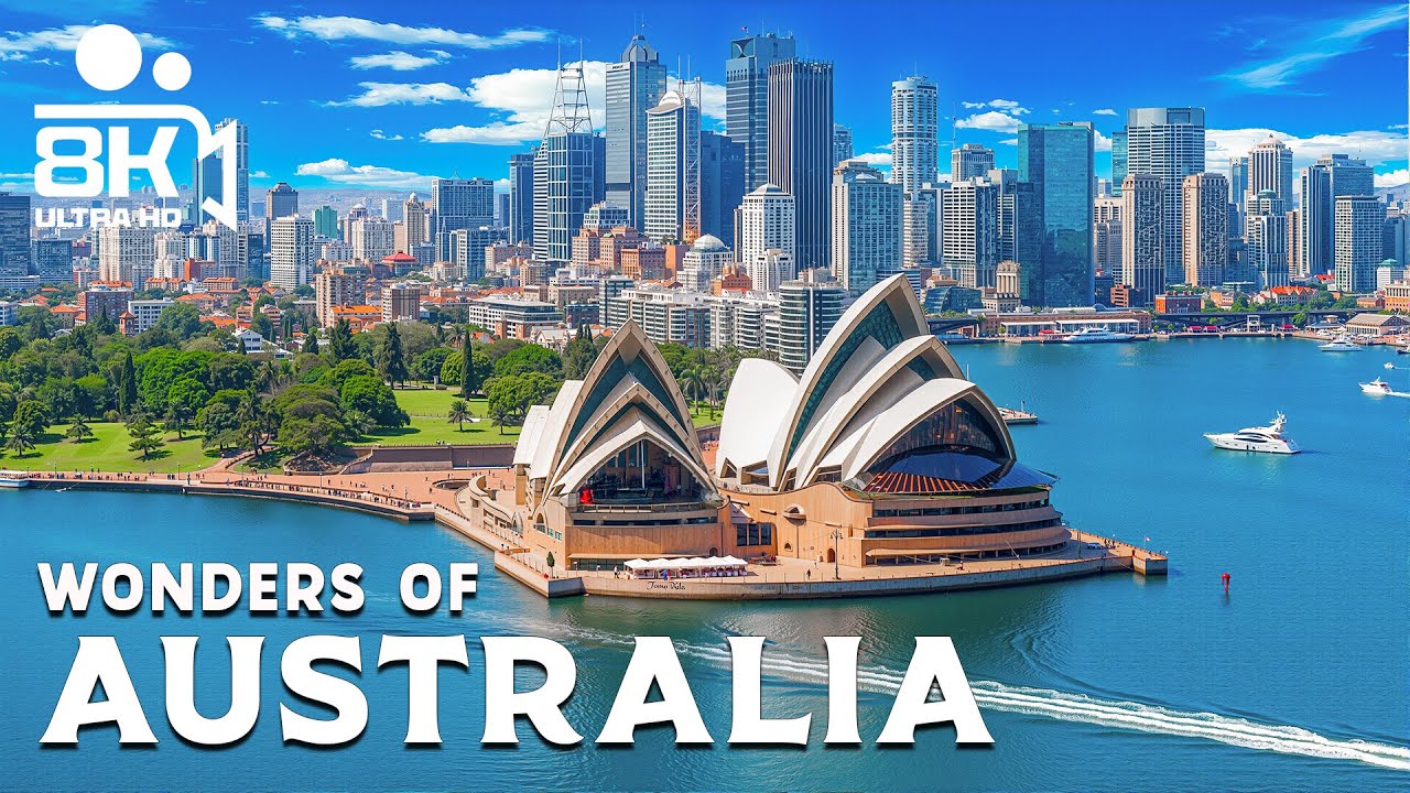 Wonders of Australia – Discover Reefs, Deserts, and Vibrant Cities | Travel Video 4K