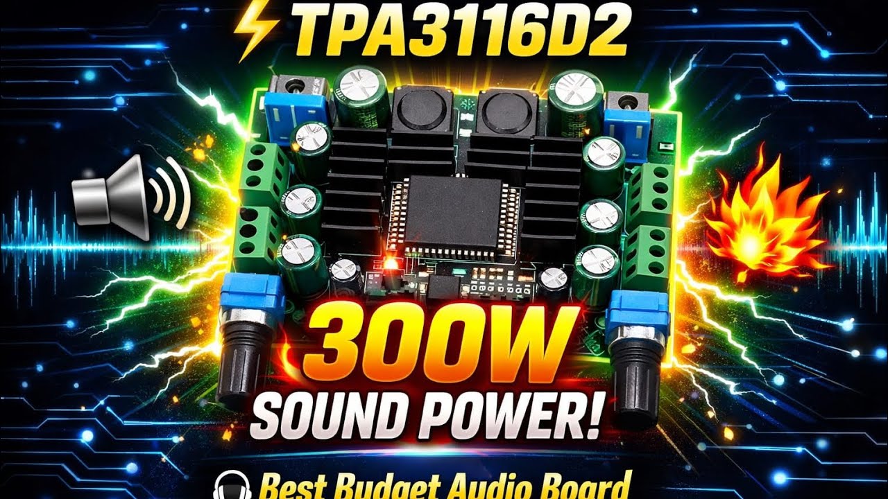 &ldquo;₹ Cheap Amp, INSANE Sound 😱 | TPA3116D2 Honest Review&rdquo;#TPA3116D2 #AmplifierReview #BudgetAmplifer