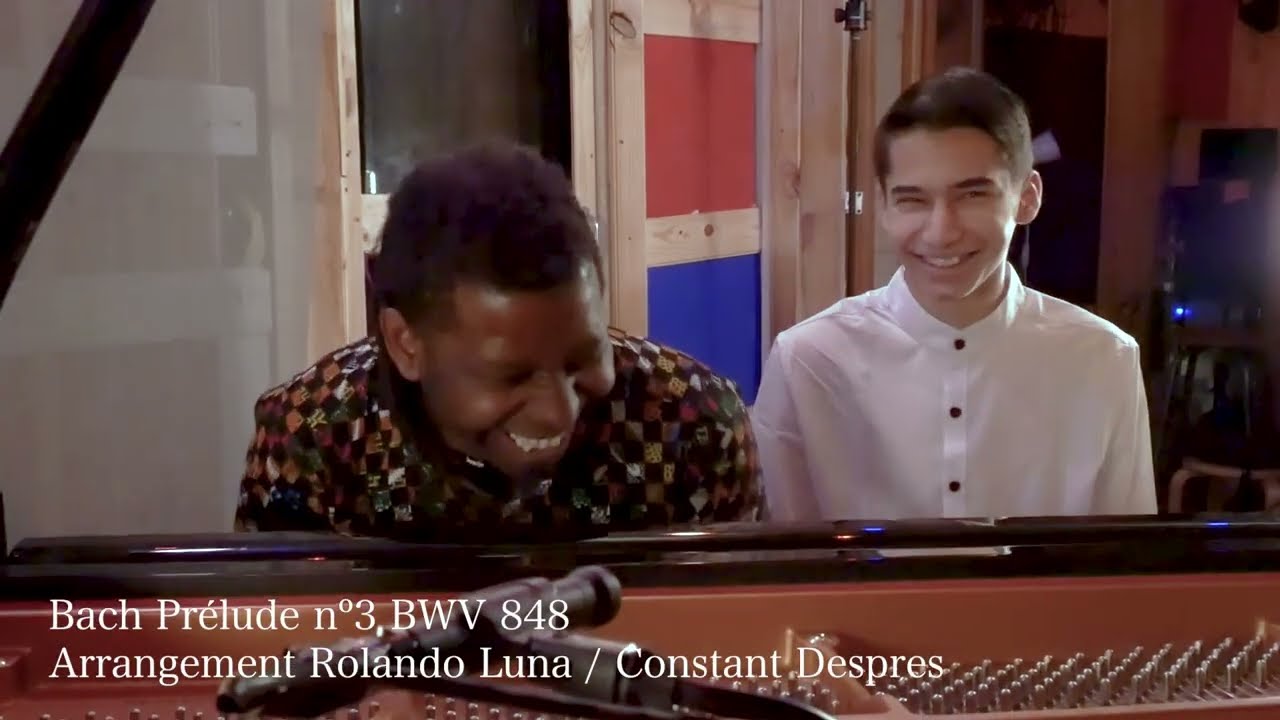 Rolando Luna & Constant Despres- Prelude no.3 in C-Sharp Major, Johann Sebastian Bach | Live Video