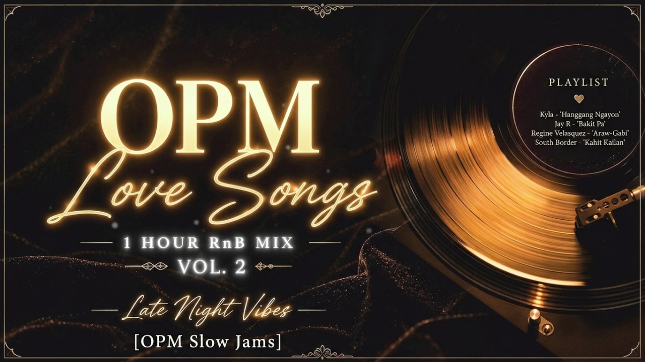 🎵 Nonstop OPM Love Songs | Greatest Hits Vol.2 - RnB 1 Hour mix ✨