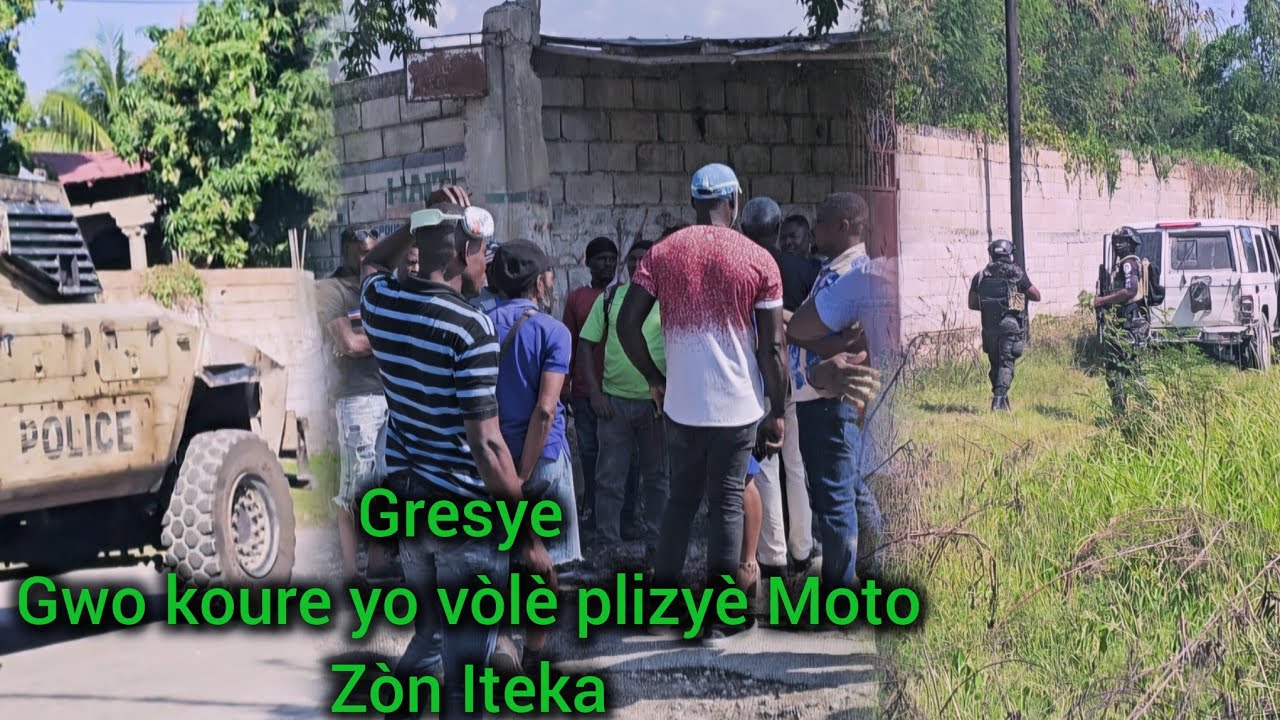 Gresye! Gwo koure yo vòlò plizyè Moto zòn Iteka a 6h nan maten, yo libere moun ki te sou moto yo