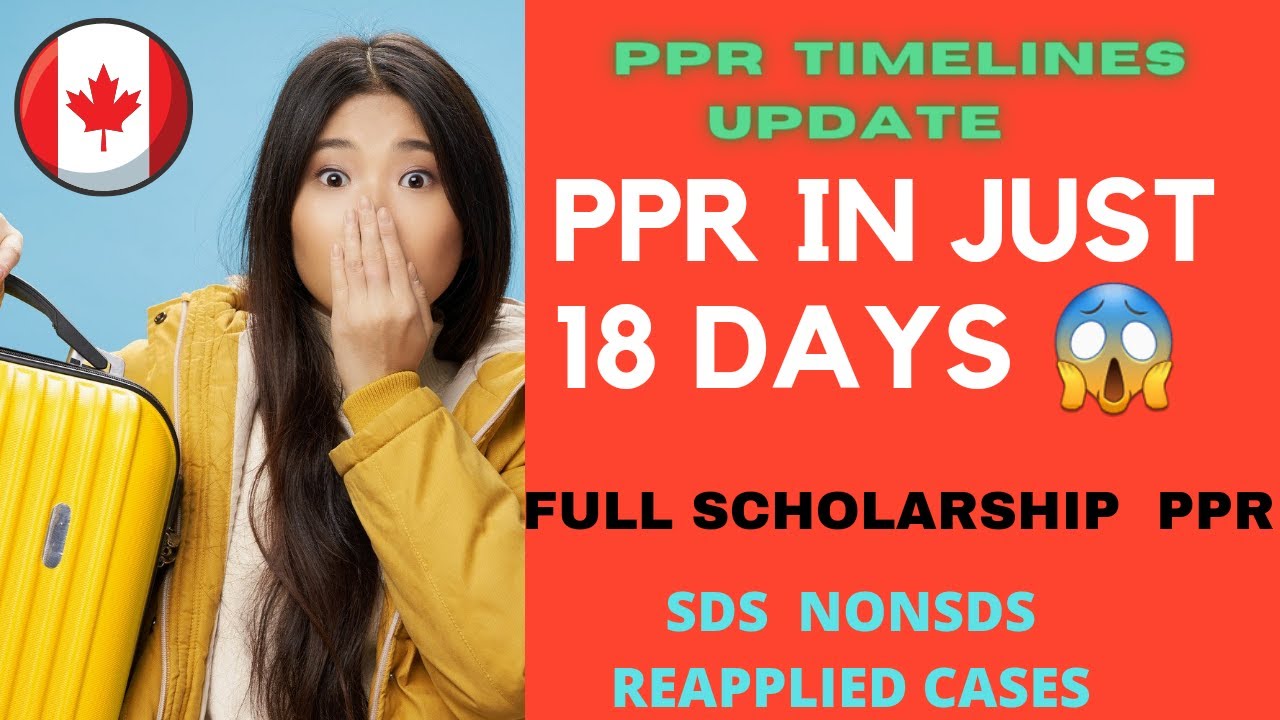 PPR TIMELINE CANADA FASTEST |  PPR RAIN  | PPR AFTER BIOMETRICS |CANADA STUDENT VISA