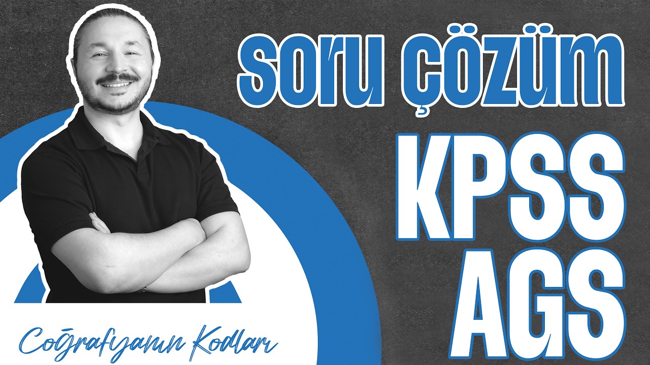 Türkiye'de sanayi soru çözümü | KPSS - AGS COĞRAFYA KAMPI 2026