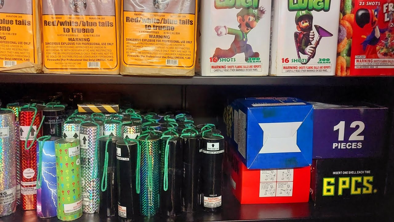 Firework Stash Cabinet