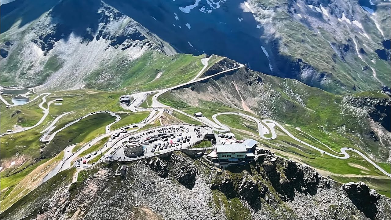 Großglockner High Alpine Road, Austria Scenic Aerial View in 4K, Aug 2024,  (DJI mini 3 Pro Drone)