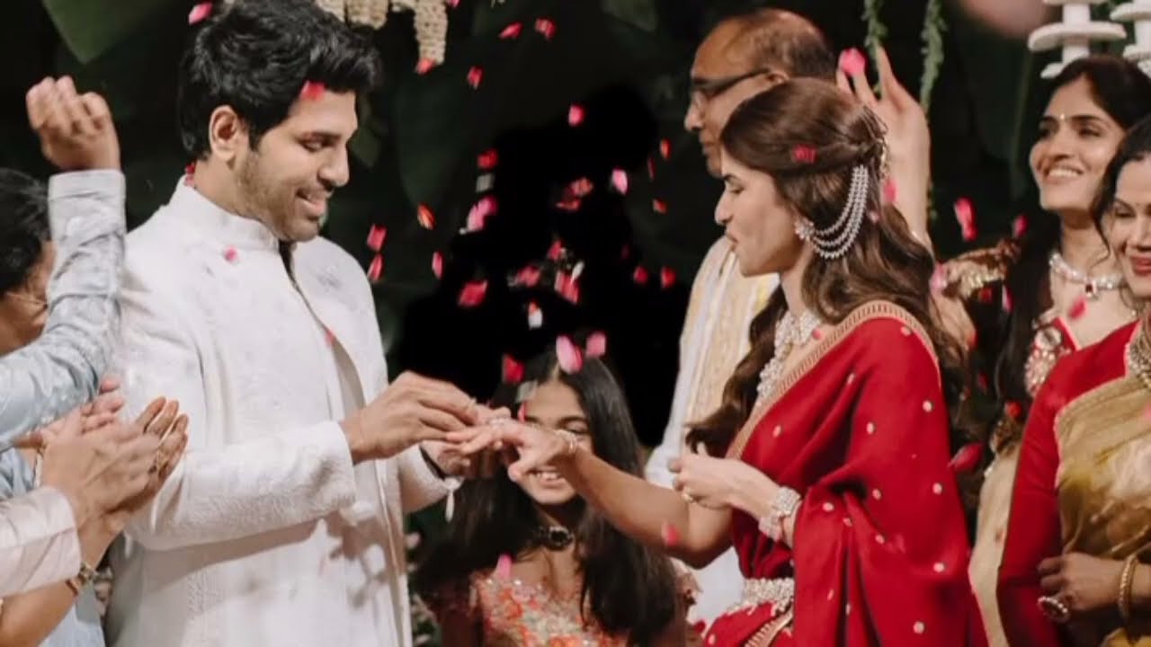Allu sirish marriage news | allu sirish weds nainika #alluarjun #allusirish #trending #marriage 