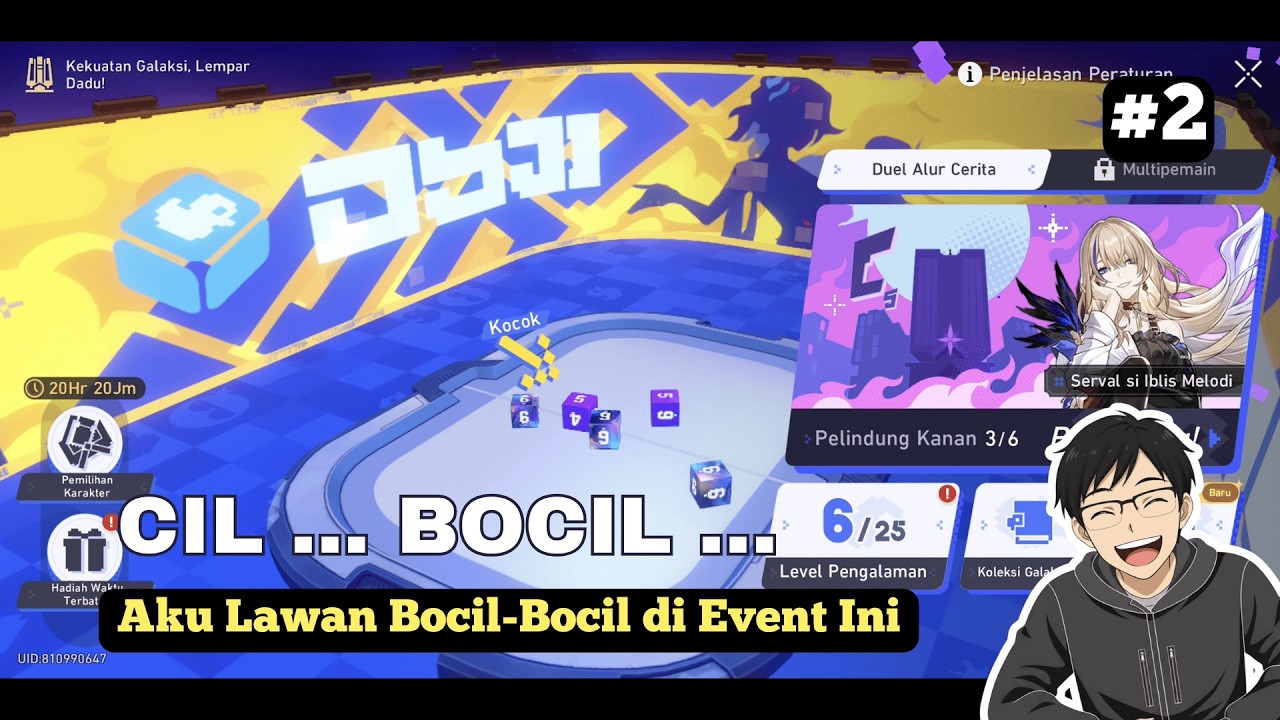 Aku Lawan Bocil-Bocil di Event Ini | Kekuatan Galaksi, Lempar Dadu! #2 | HSR