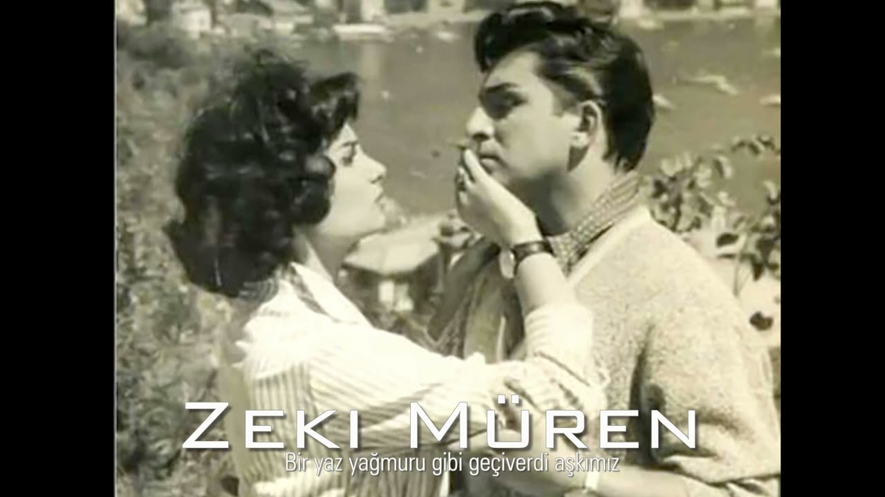 Zeki Müren ~ Bir yaz yağmuru gibi geçiverdi aşkımız