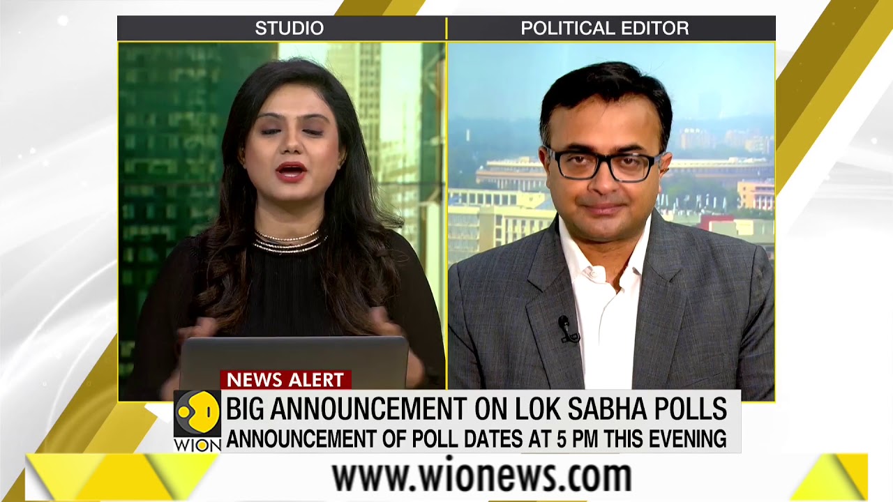 Announcement of Lok Sabha poll dates at 5PM today