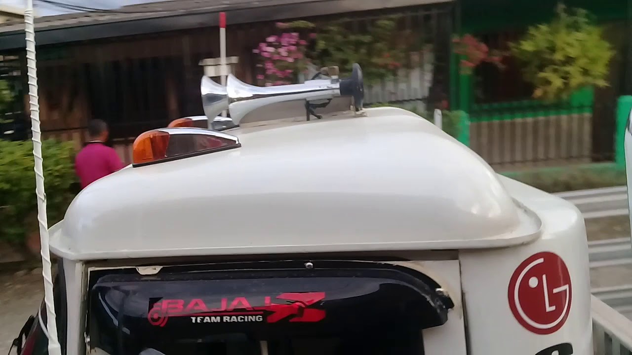 Moto bajaj con aire acondicionado