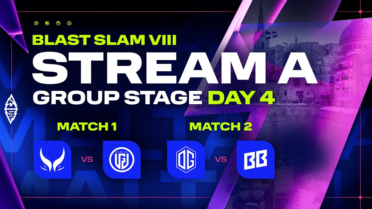 [A] BLAST SLAM VIII, Group Stage, Day 4 - Xtreme Gaming vs LGD Gaming, OG vs BETBOOM TEAM