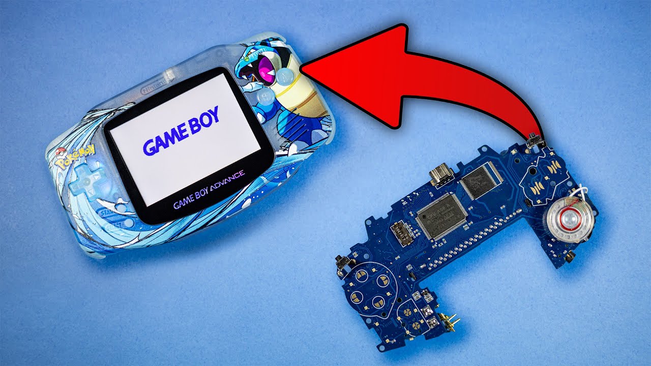 Making a REAL GBA From Scratch! (New Motherboard!)