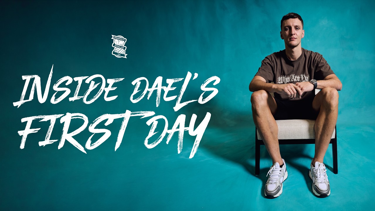 Behind-the-scenes on Dael Fry's first day as a Birmingham City player 📽️