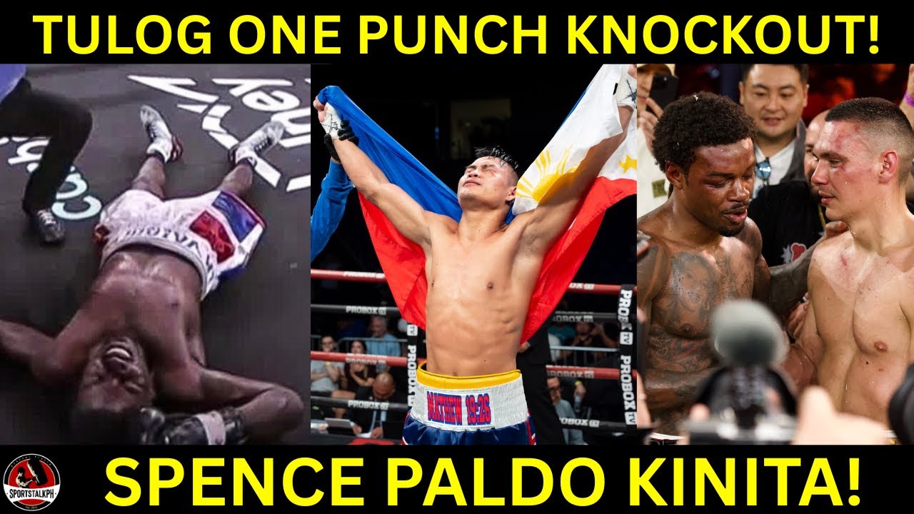 ONE PUNCH KNOCKOUT TULOG ang Undefeated! | Weljon Mindoro LABAN | Spence PALDO Kinita kay Tim Tszyu