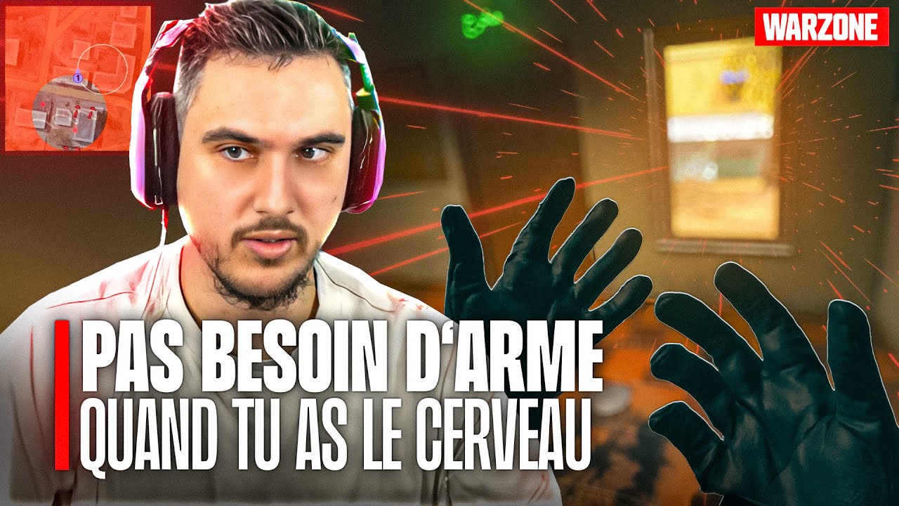 Pas besoin d'arme, quand tu as le cerveau 🧠