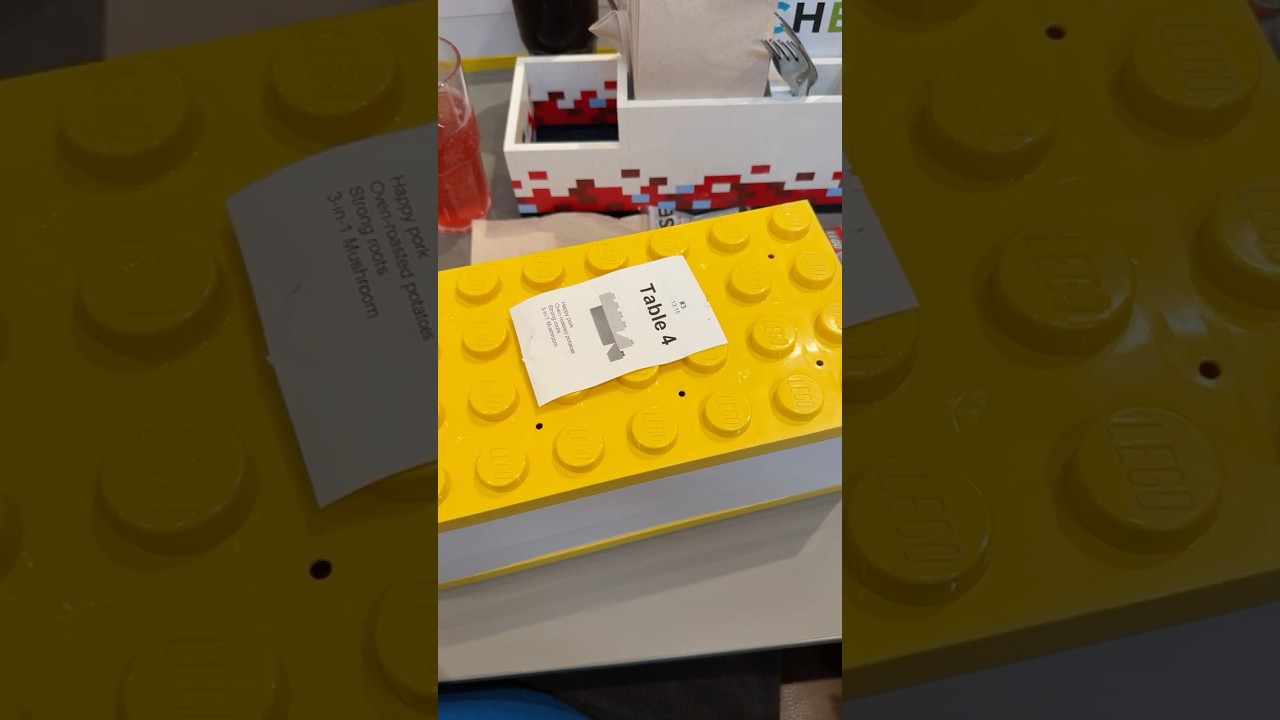 Awesome Lunch At Mini Chef Inside LEGO House