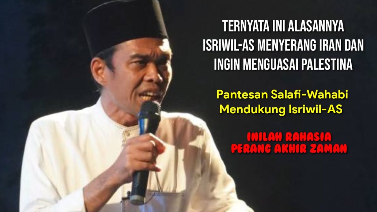 Ustadz Abdul Somad Bongkar Rahasia Mengapa Israel-AS Menyerang Iran dan Ingin Menguasai Palestina 