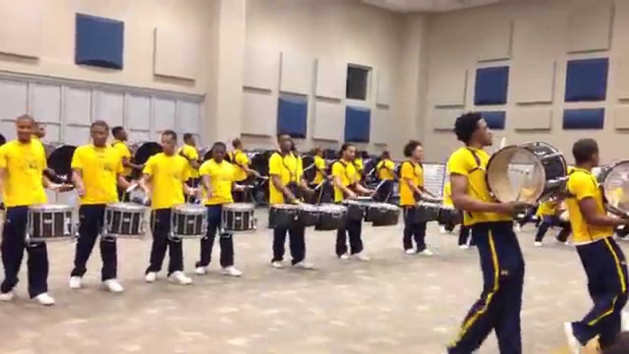 Coldsteel Drumline Practice 2015 #2