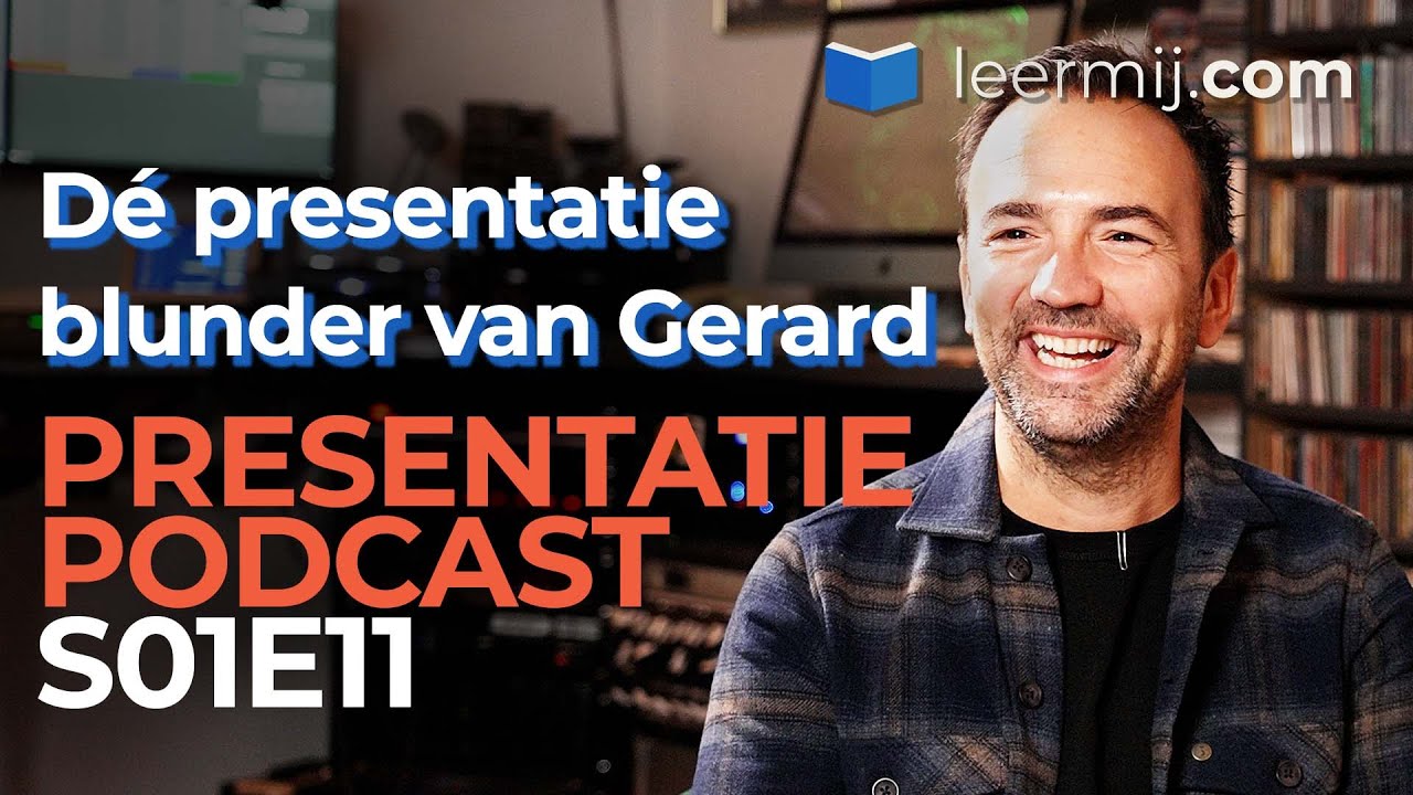 Gerard Ekdom maakte ooit een bizarre fout.. | Presentatie Podcast S01E11