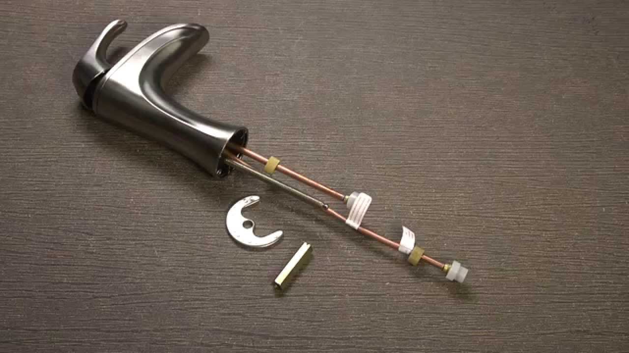 Installing a Pfister 1-Handle Bathroom Faucet with a Push & Seal Drain - Brea Collection