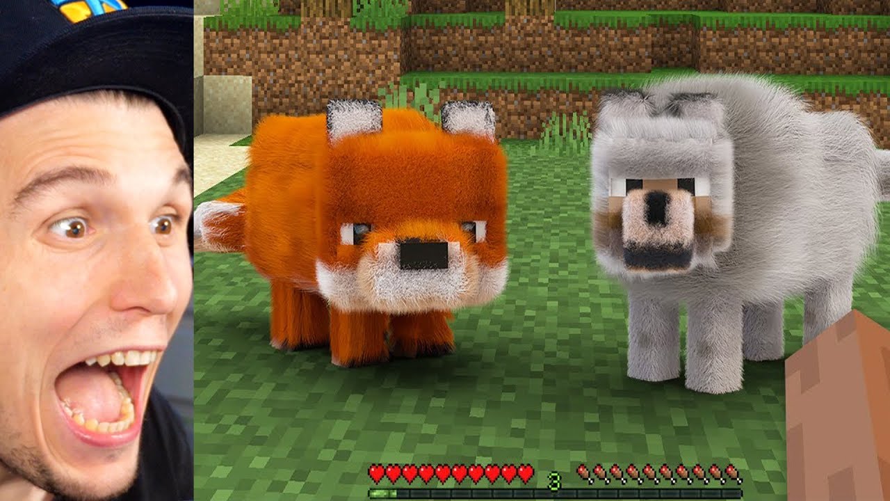Paluten REAGIERT auf REALISTISCHE HUNDE UND FÜCHSE (Minecraft Memes)