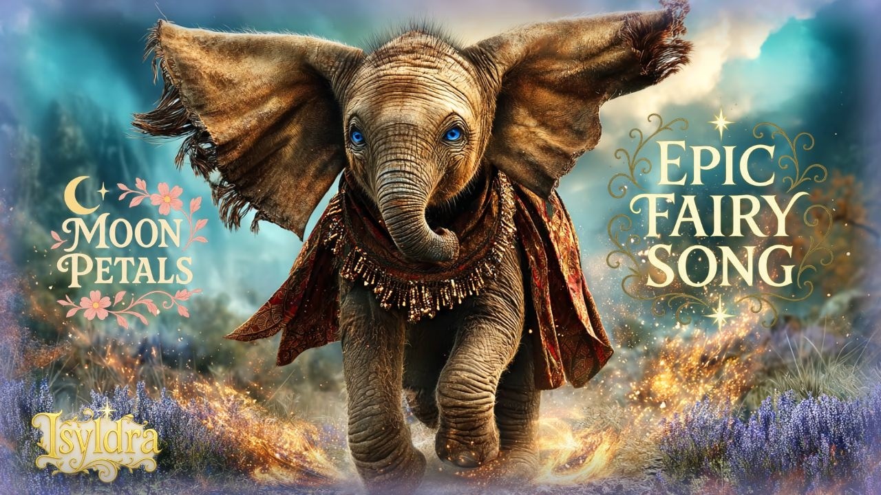 Guardian of the Starlight Plains 🐘 Epic Fairy Song | Divine Wisdom & Sacred Elephant Magic