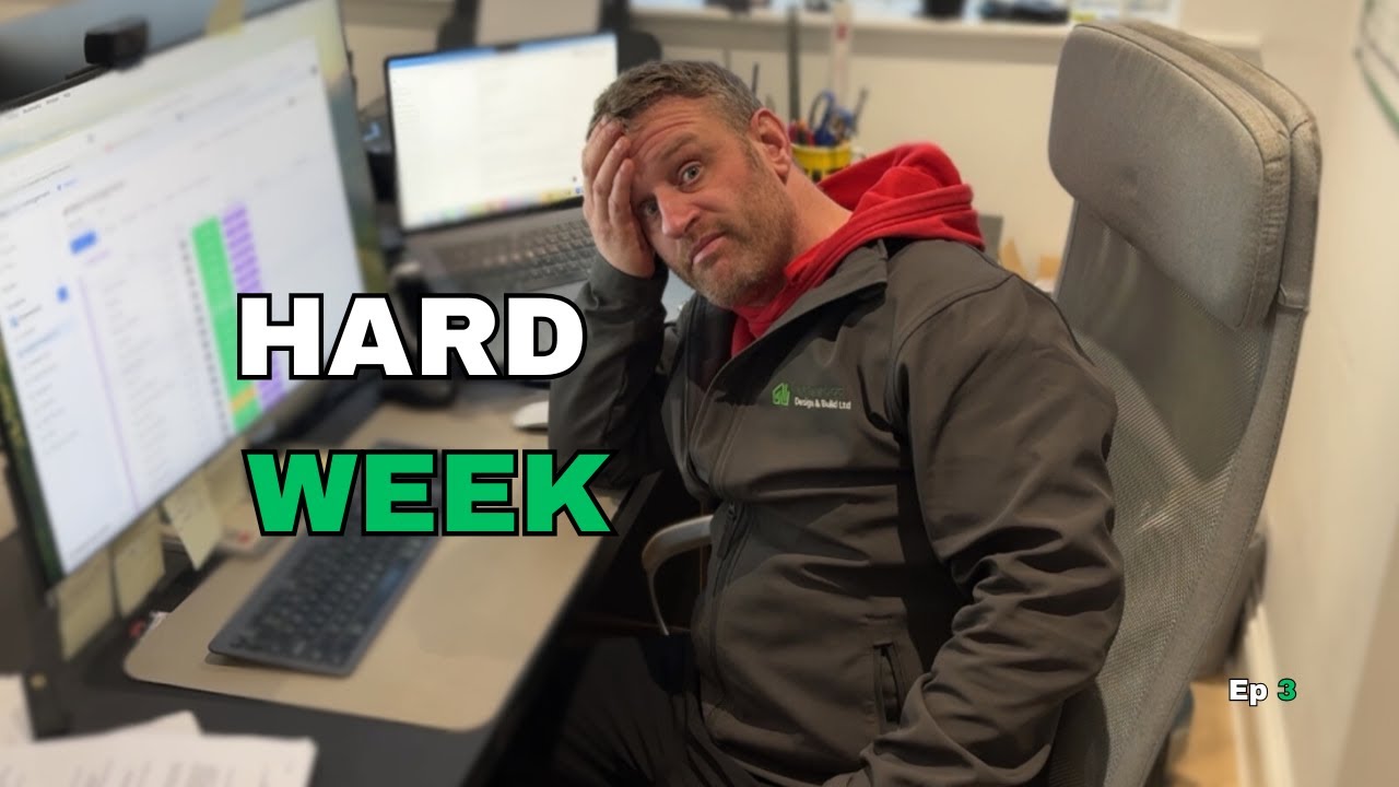 Running a Building Company Nearly Broke Me This Week. The Builders Diary Ep 3