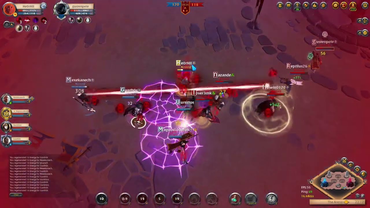 Nuggies 5x5 arena Magnus vs Nazande